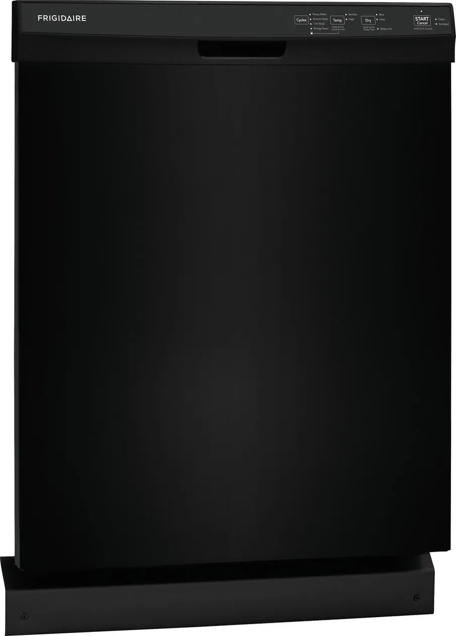 Frigidaire 4314 Series Black 24" Built In Dishwasher