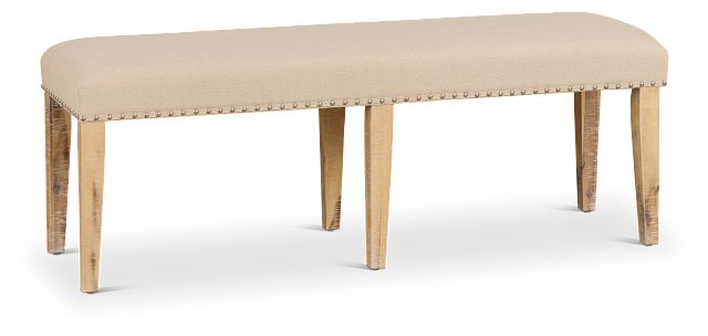 Joplin Light Tone Dining Bench