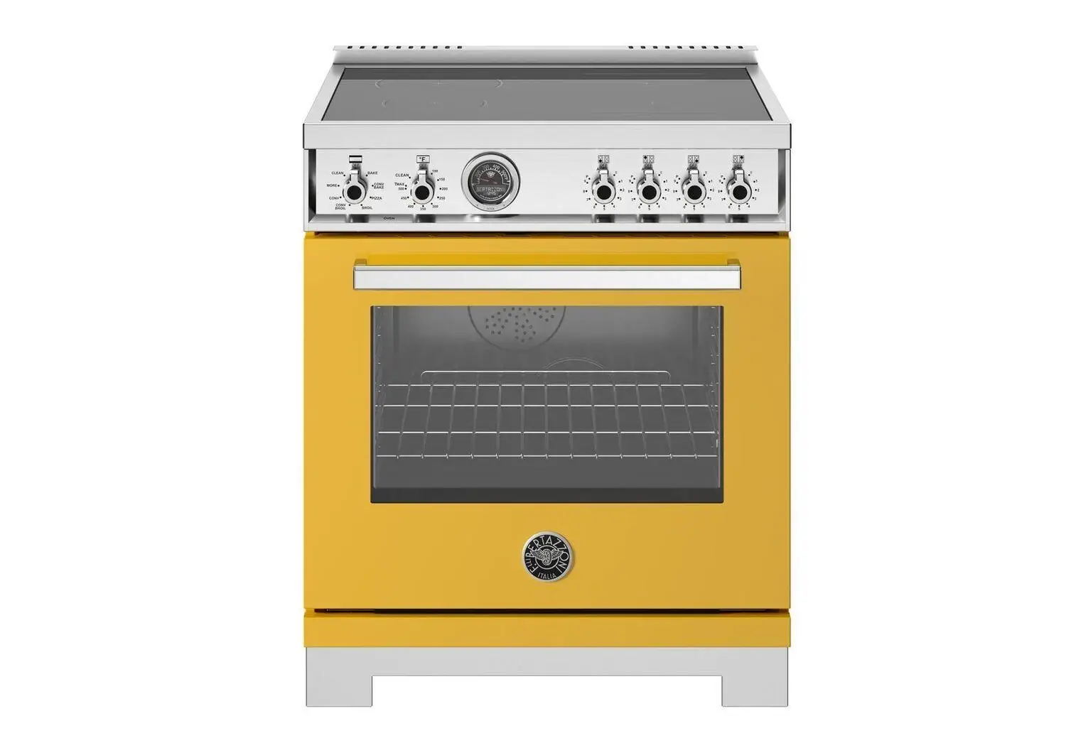 Bertazzoni 304 Series Yellow 30" Induction Range Bertazzoni 304 Series Yellow 30" Induction Range