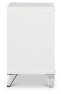 Vegas White Nightstand