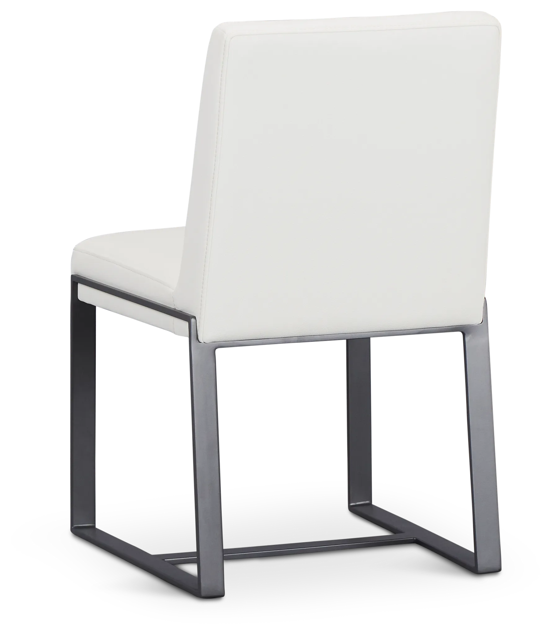 Harlem White Upholstered Side Chair
