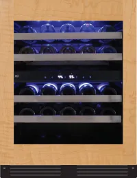 Xo Appliance 24 Series Wine Cooler Panel Ready Rvrbl Door Wine Cooler