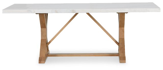 Somerset White Rectangular Table