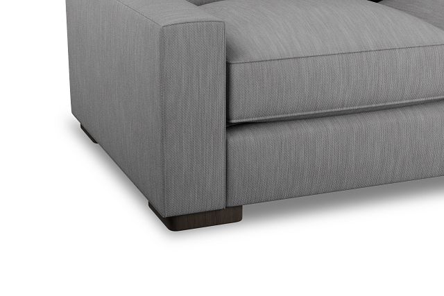 Edgewater Revenue Gray Large Two-arm Sectional