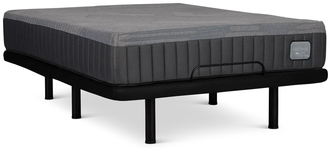 Kevin Charles By Sealy Hybrid Medium Plus Adjustable Mattress Set Kevin Charles By Sealy Hybrid Medium Plus Adjustable Mattress Set