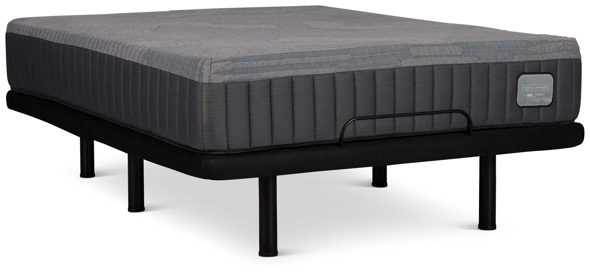 Kevin Charles By Sealy Hybrid Medium Plus Adjustable Mattress Set Kevin Charles By Sealy Hybrid Medium Plus Adjustable Mattress Set