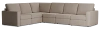 Citymod Beige Fabric Medium Two-arm Sectional