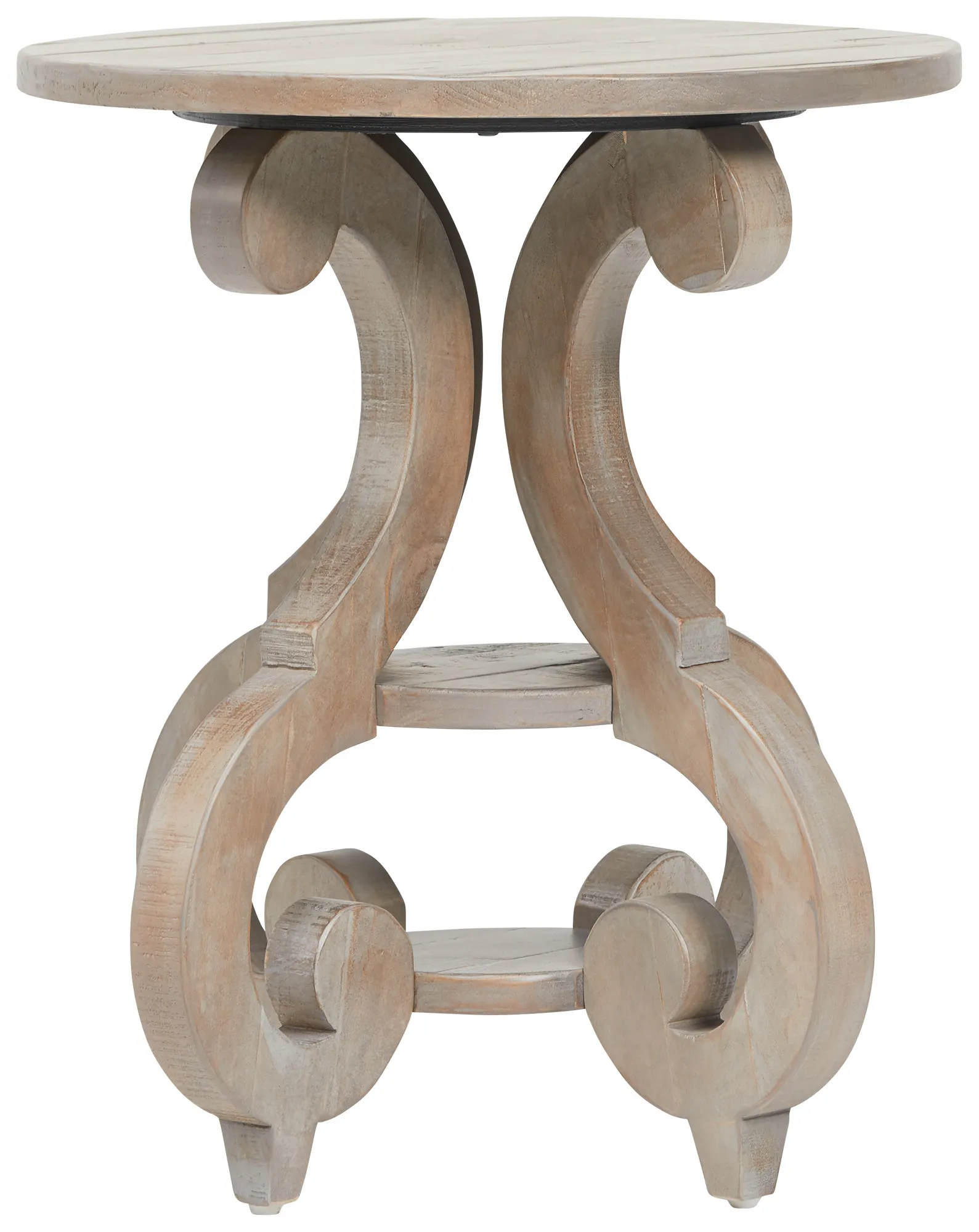 Sonoma Light Tone Round End Table