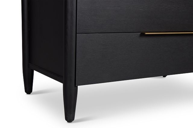 Stockton Black Drawer Chest