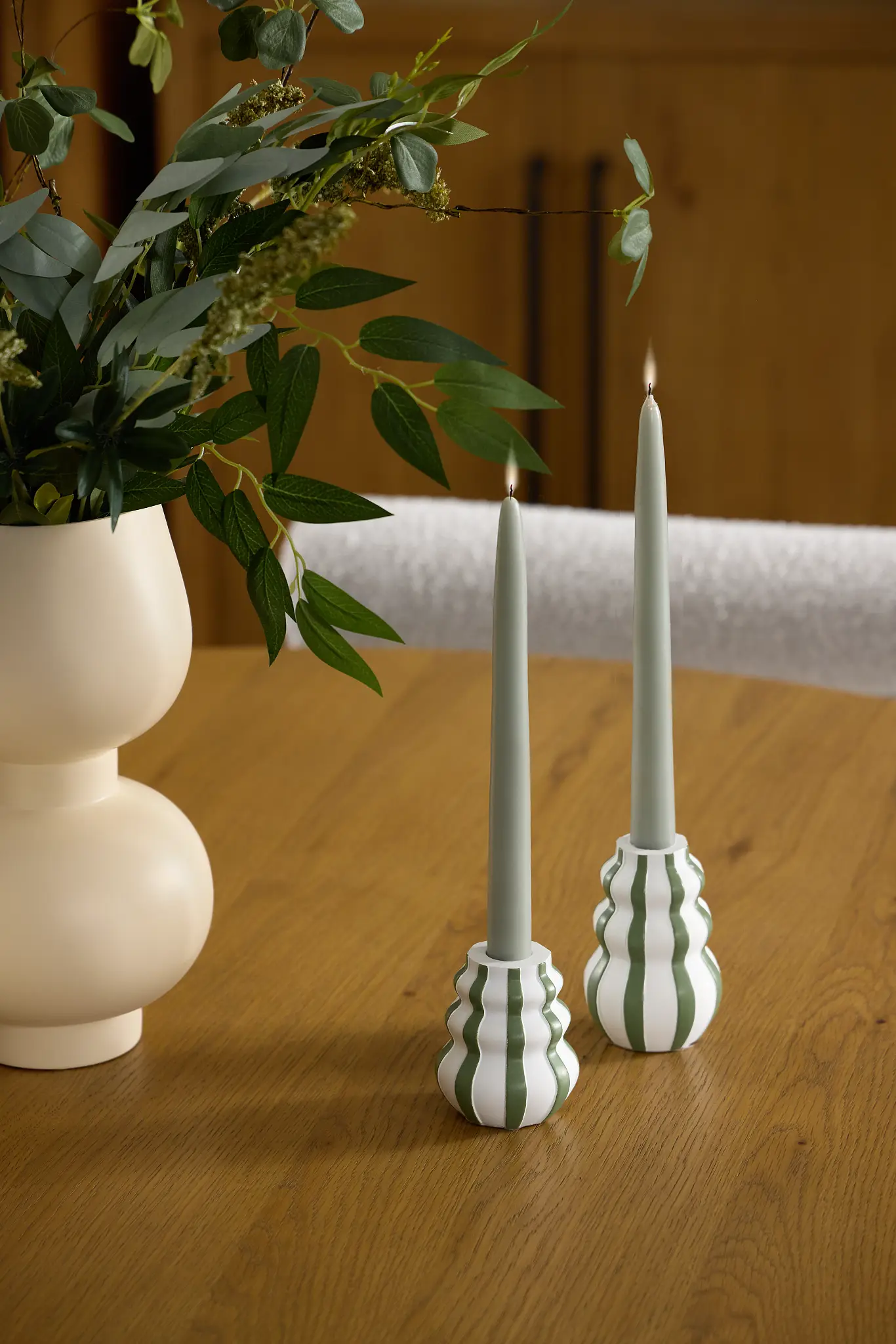 Simba Green Large Candle Holder Simba Green Large Candle Holder