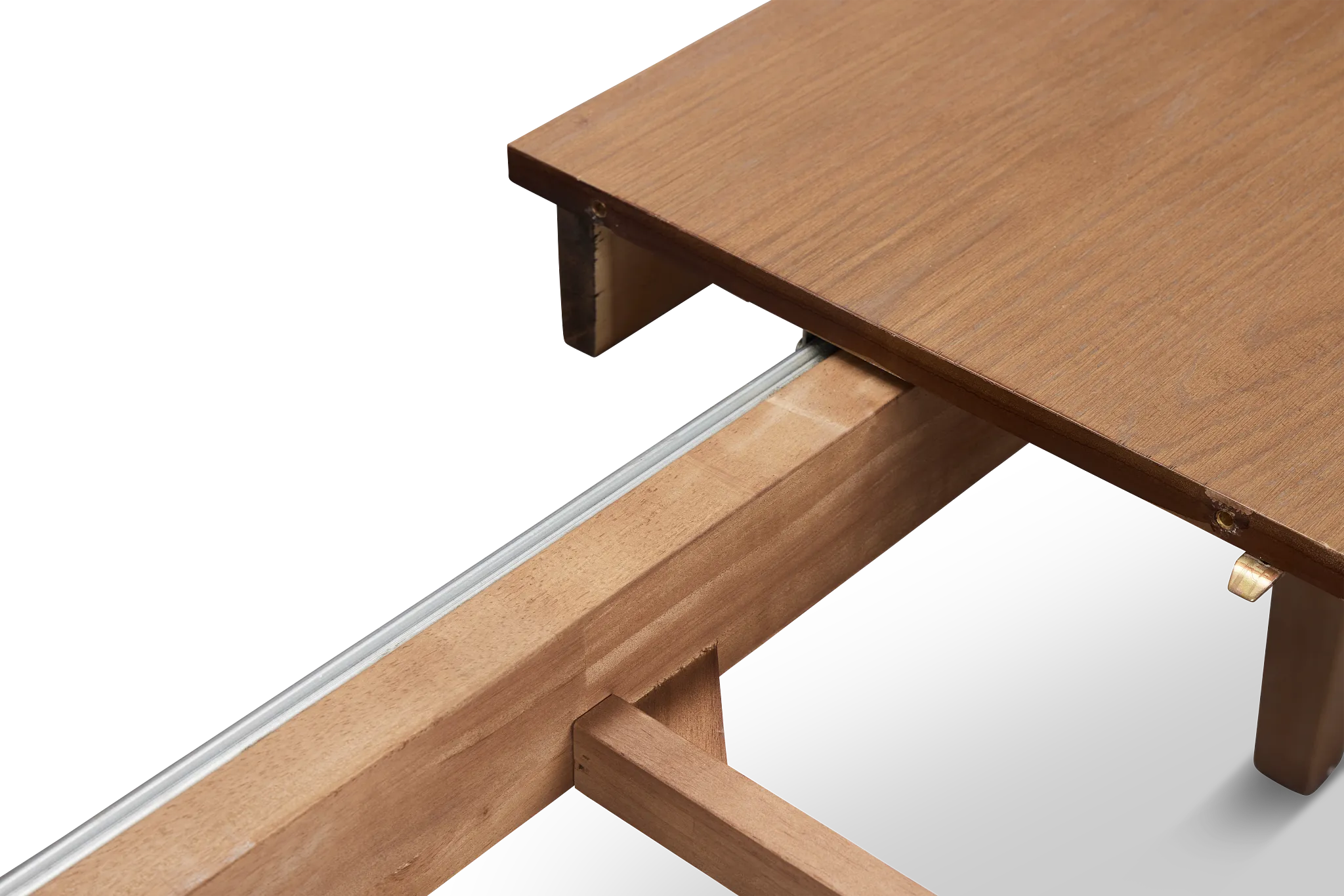 Provo Mid Tone Rect Table & 4 Woven Chairs