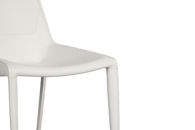Wayne White Upholstered Side Chair