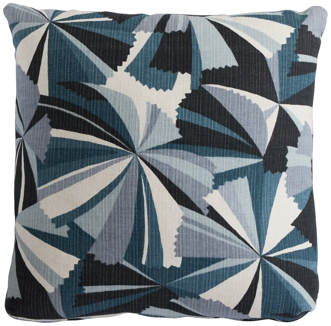 Tina Dark Blue 20" Accent Pillow Tina Dark Blue 20" Accent Pillow