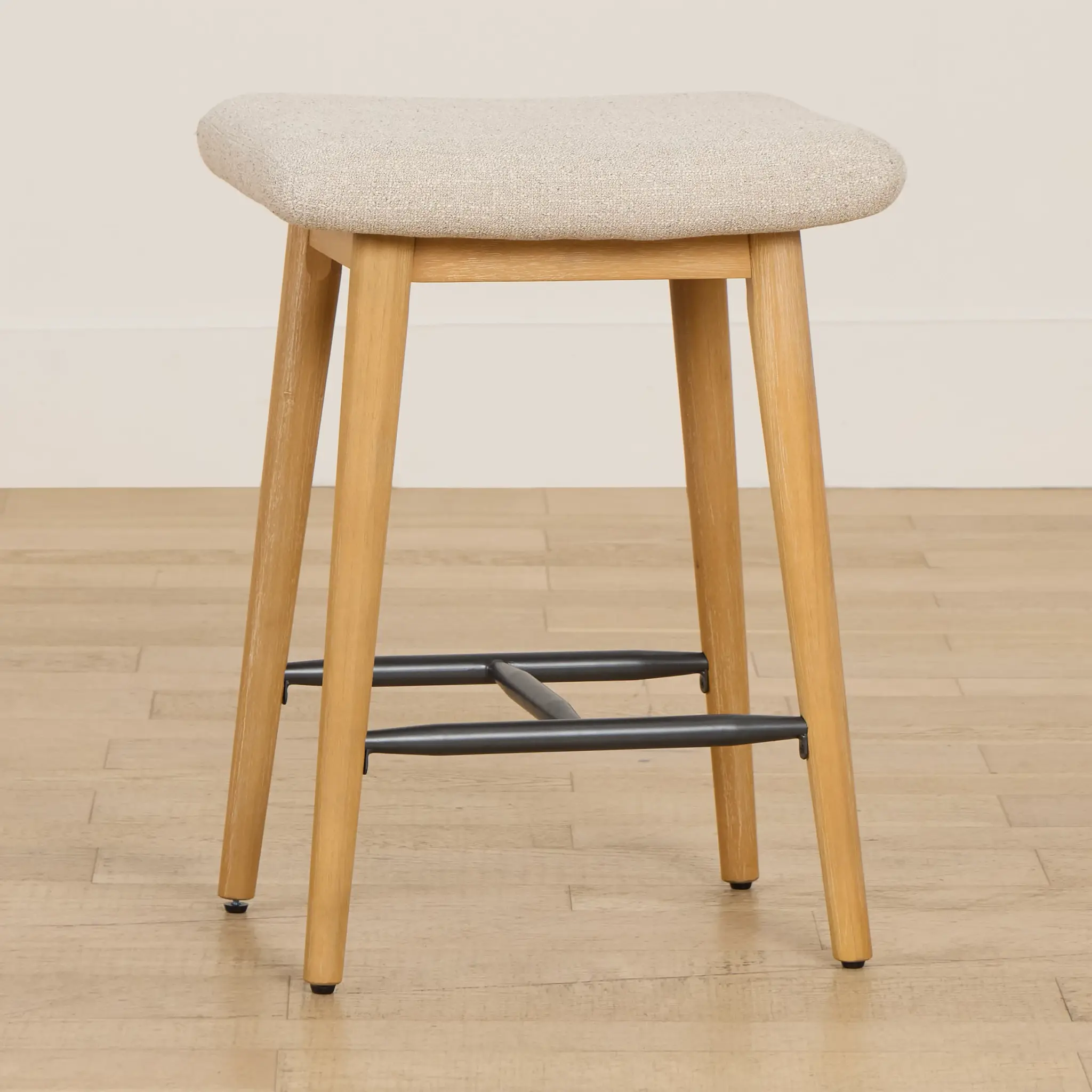 Arlo Light Beige 24" Upholstered Barstool Arlo Light Beige 24" Upholstered Barstool