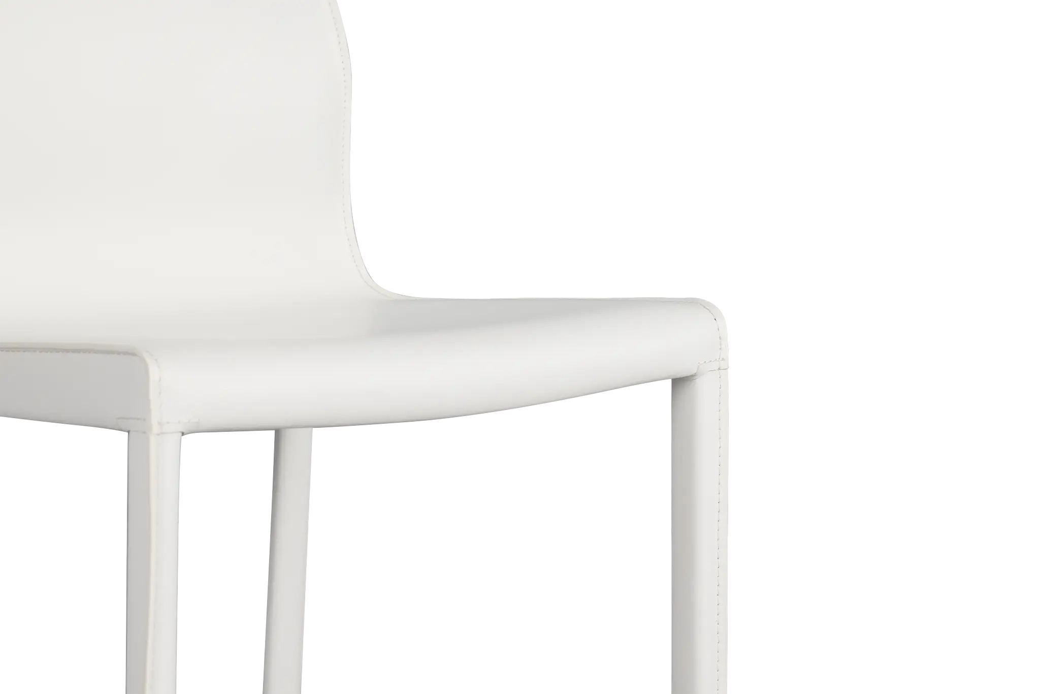 Lugo White Upholstered Side Chair Lugo White Upholstered Side Chair