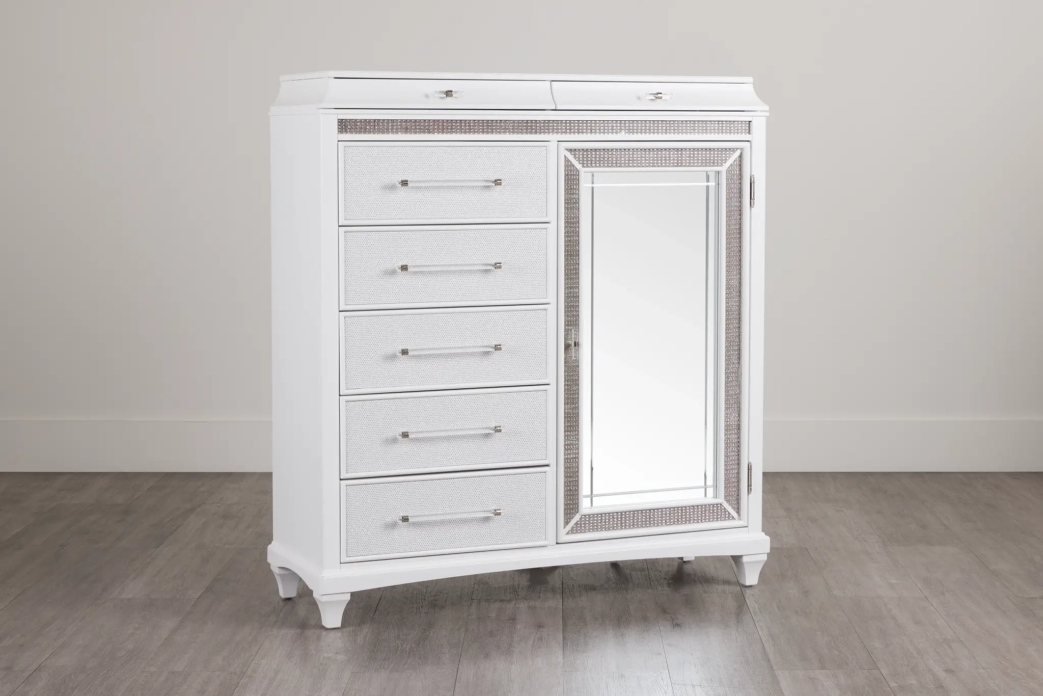 Milan White Door Chest Milan White Door Chest