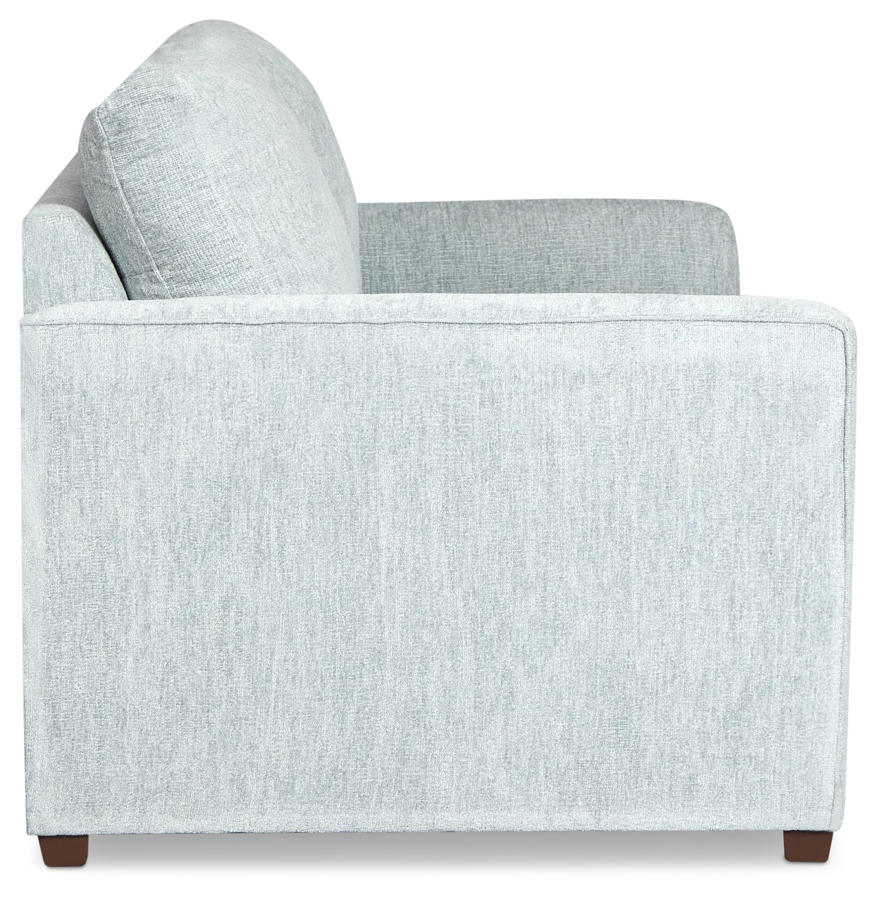 Shore Light Blue Fabric Sofa
