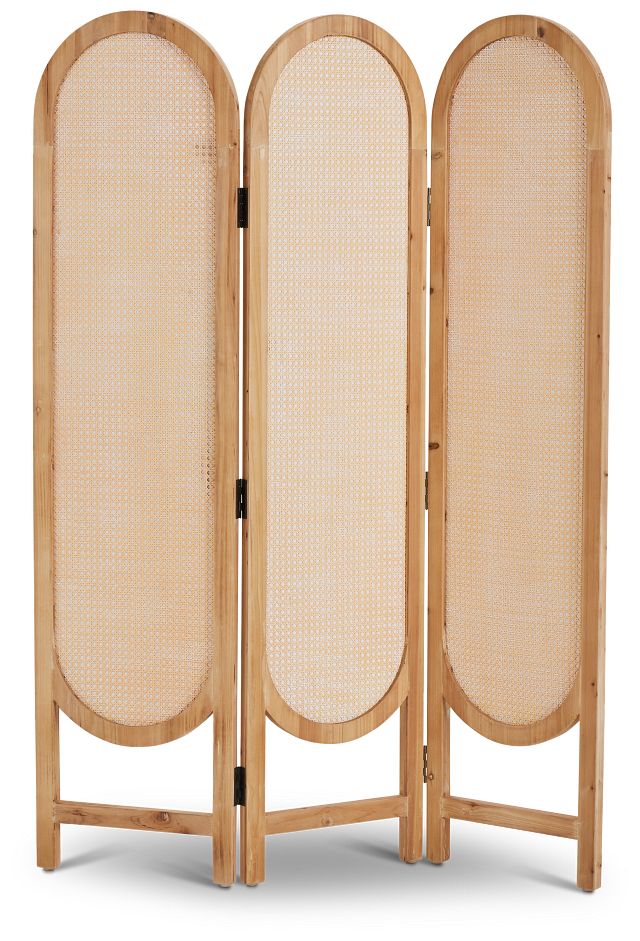 Leon Natural Rattan Screen