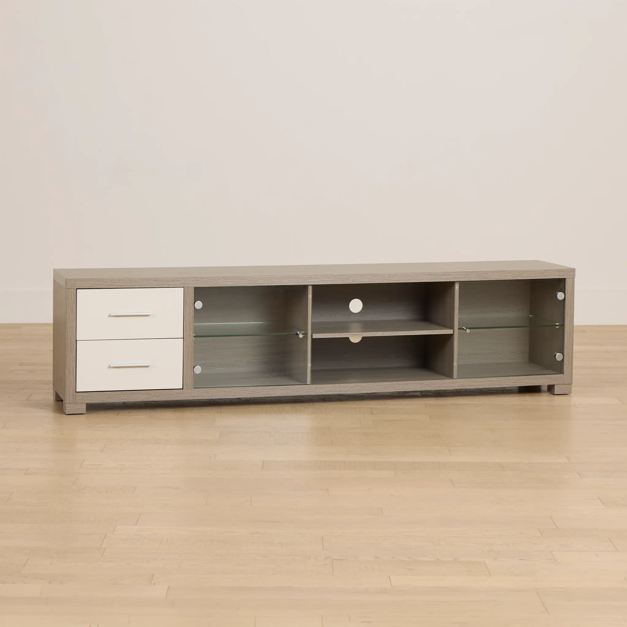 Evanston Gray 85" Tv Stand Evanston Gray 85" Tv Stand