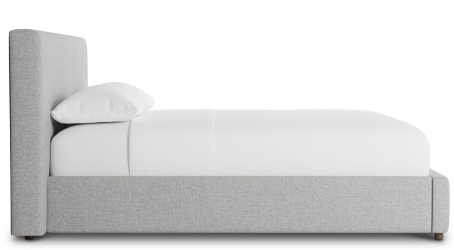Grayton Suave 44" Upholstered Platform Bed