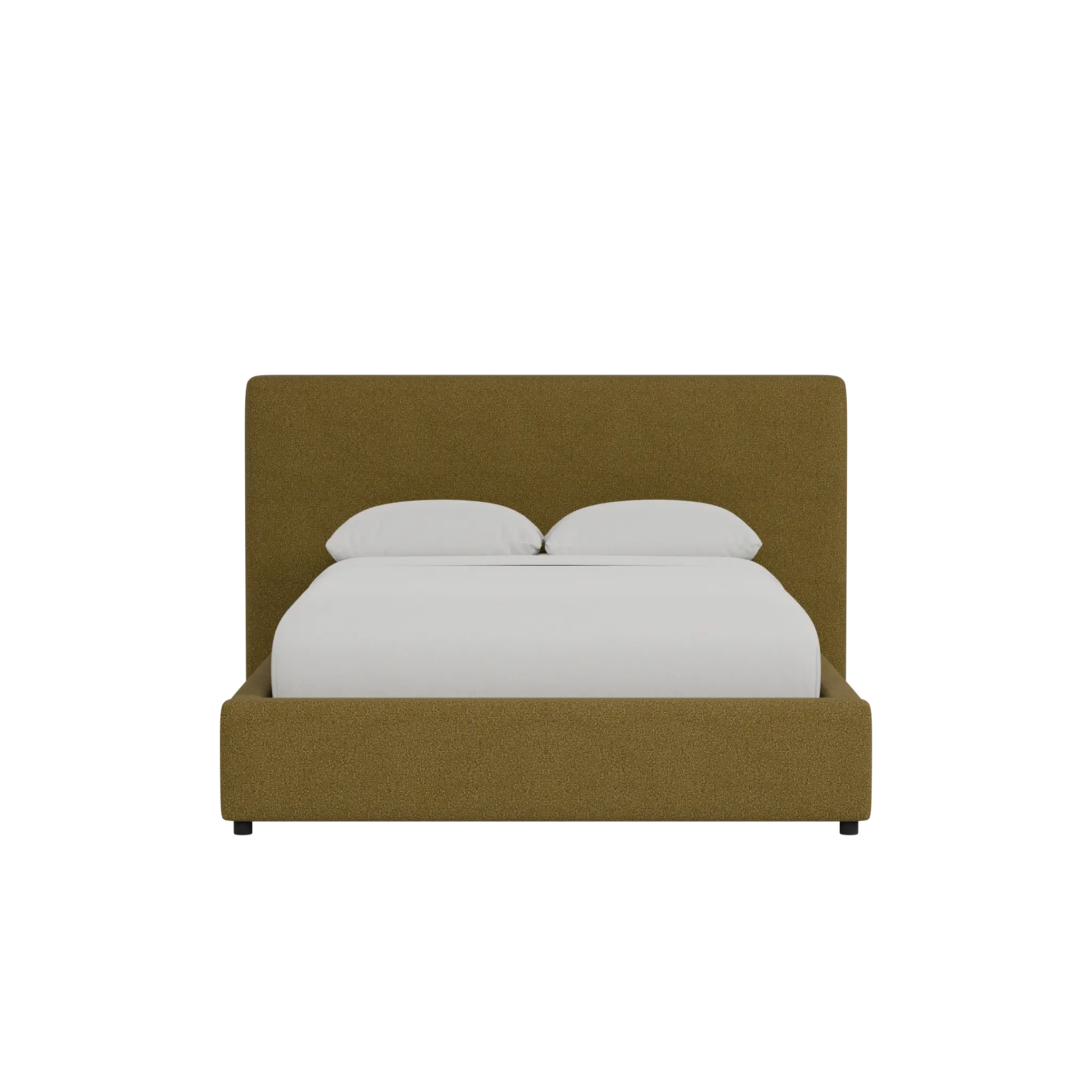 Grayton Elite Dark Green 44" Upholstered Platform Bed Grayton Elite Dark Green 44" Upholstered Platform Bed