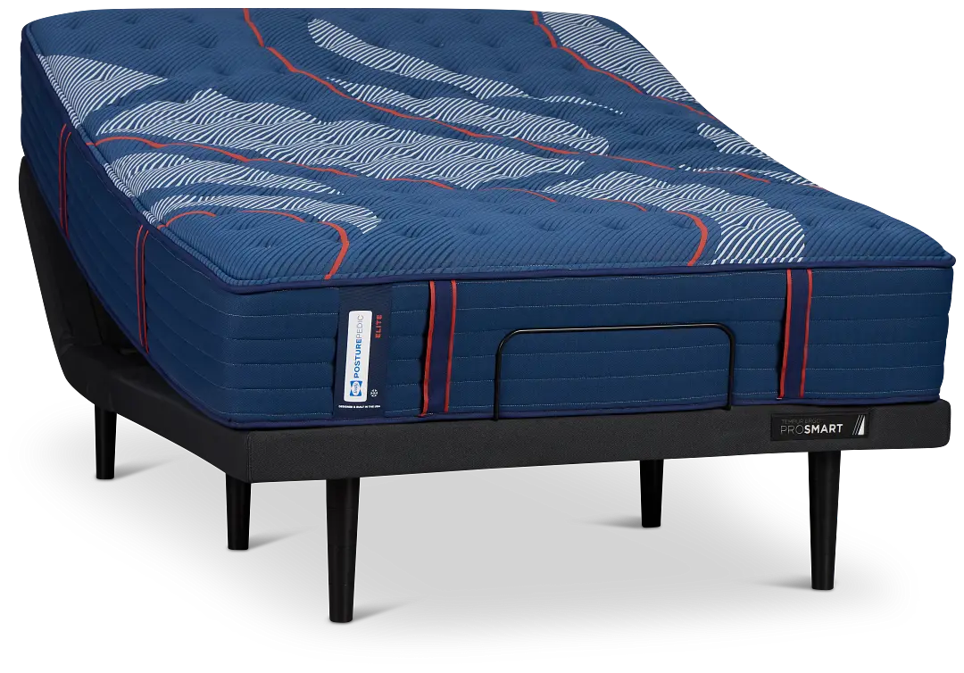 Posturepedic Elite Spring Albany 2 Firm Ergo Prosmart Adjustable Mattress Set Posturepedic Elite Spring Albany 2 Firm Ergo Prosmart Adjustable Mattress Set