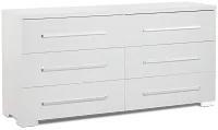 Verona White Dresser