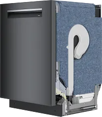 Bosch 800 Series Black 24" Built In Dishwasher