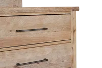 Salt Lake Light Tone Dresser & Mirror