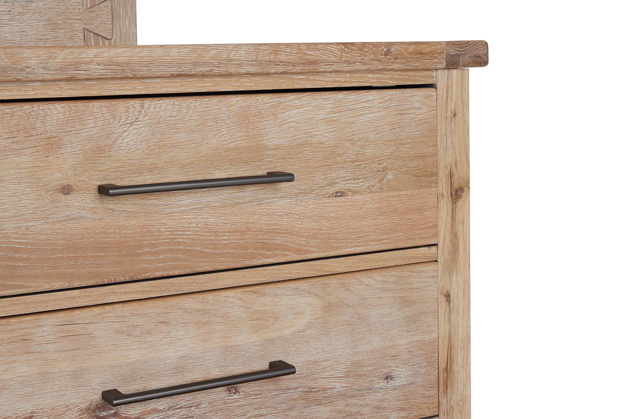 Salt Lake Light Tone Dresser & Mirror