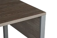 Clark Gray 32" Return Desk