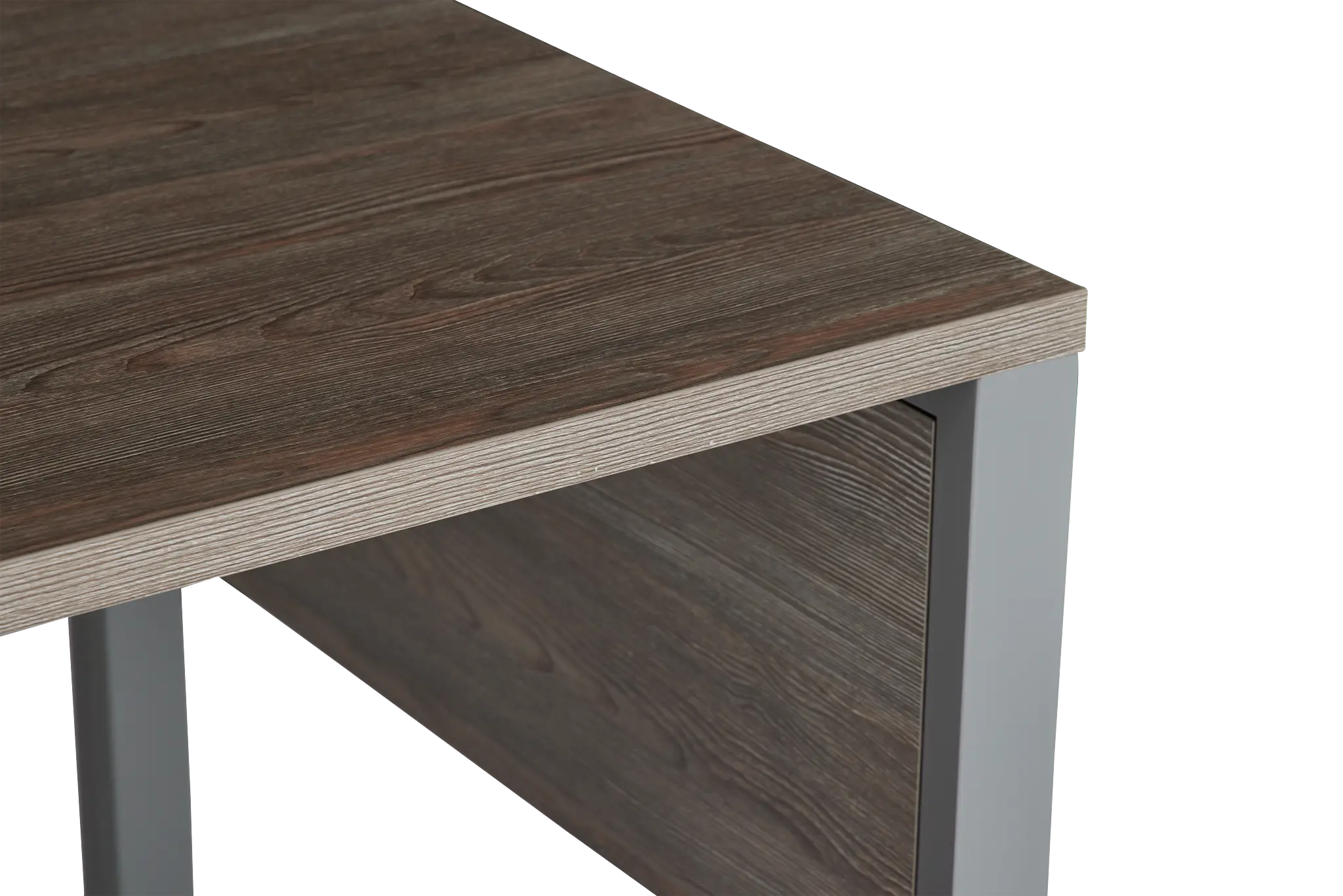 Clark Gray 32" Return Desk Clark Gray 32" Return Desk