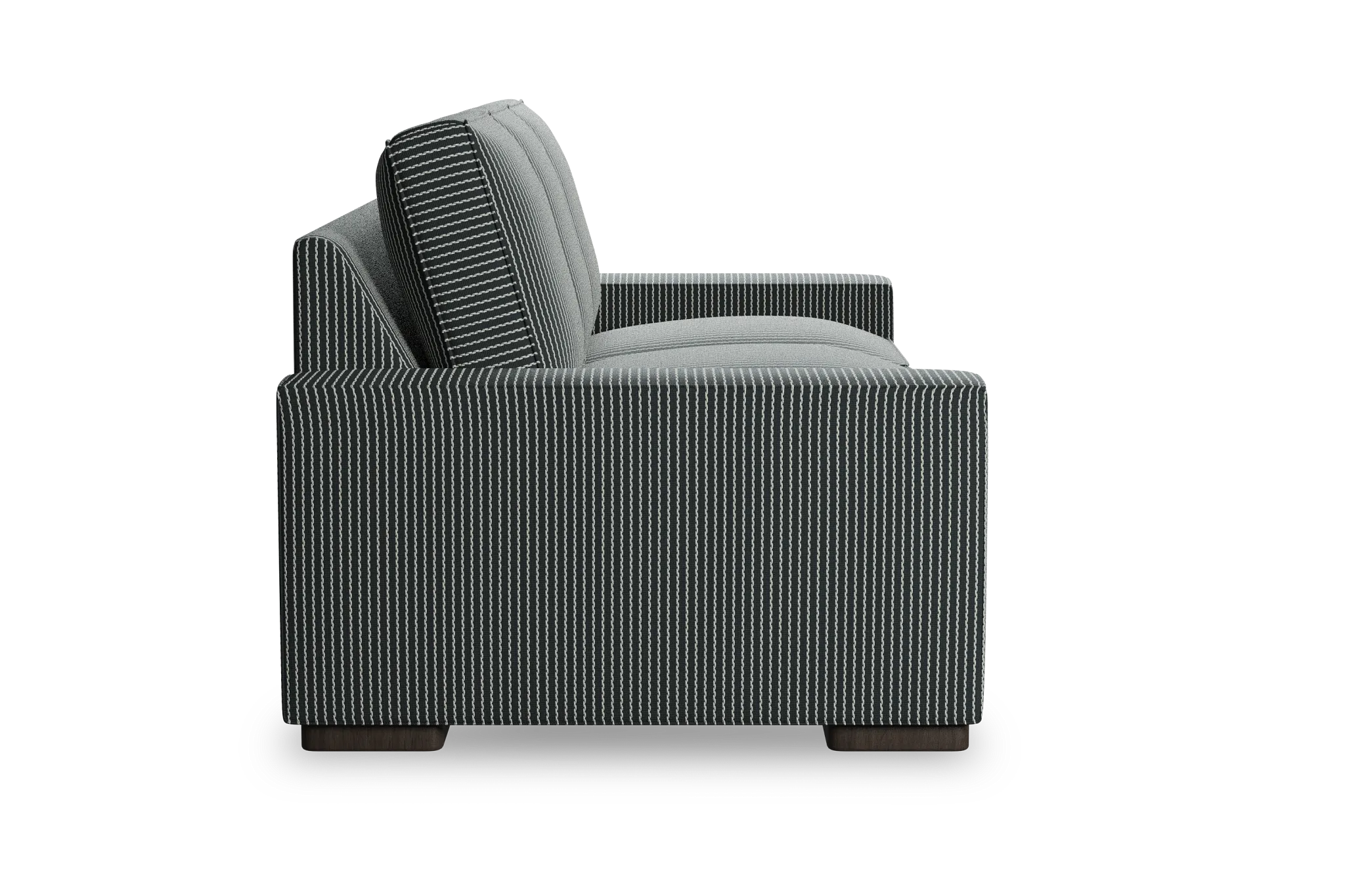 Edgewater Lucy Navy 84" Sofa W/ 3 Cushions