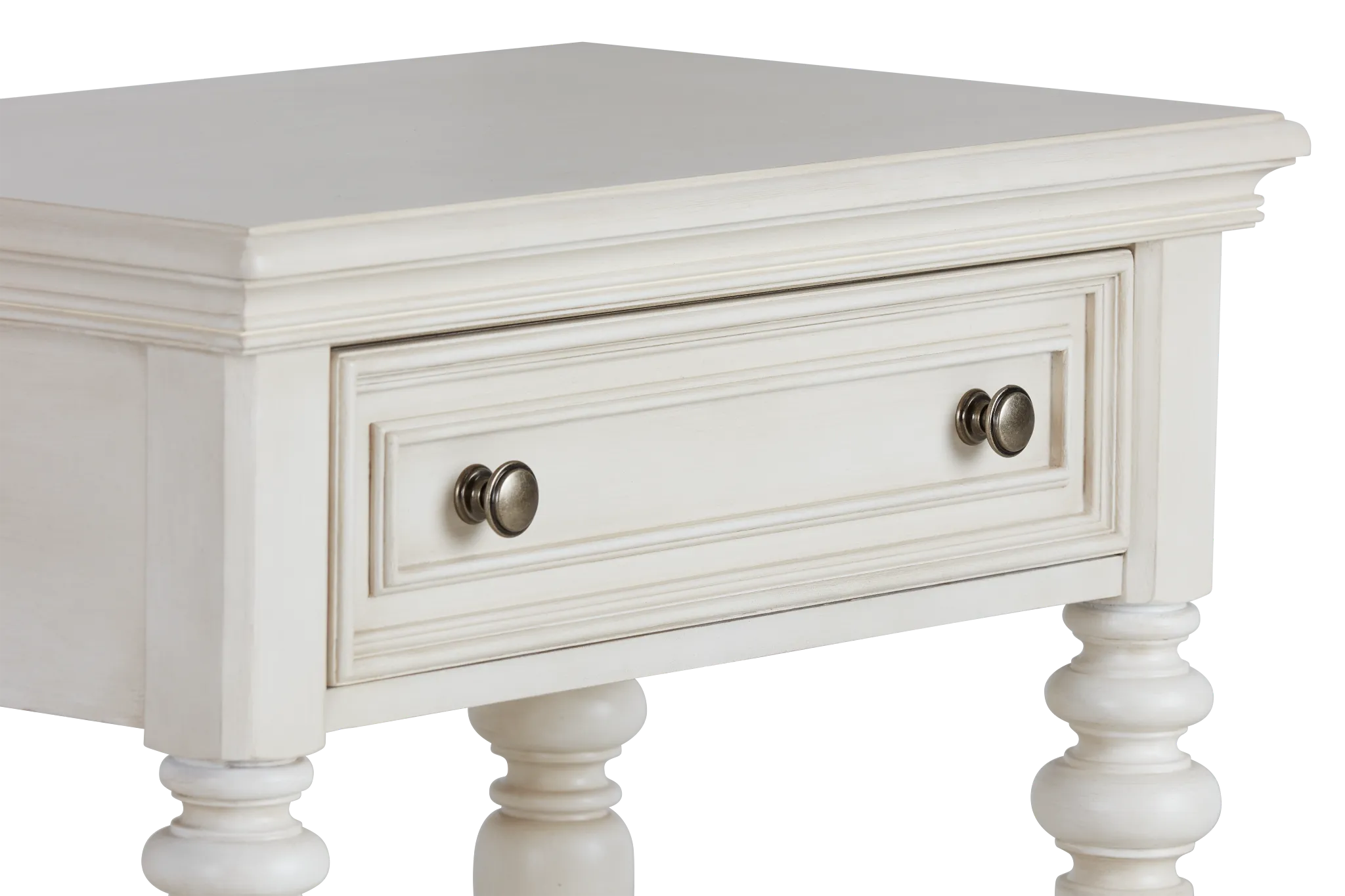 Savannah Ivory 1-drawer Nightstand