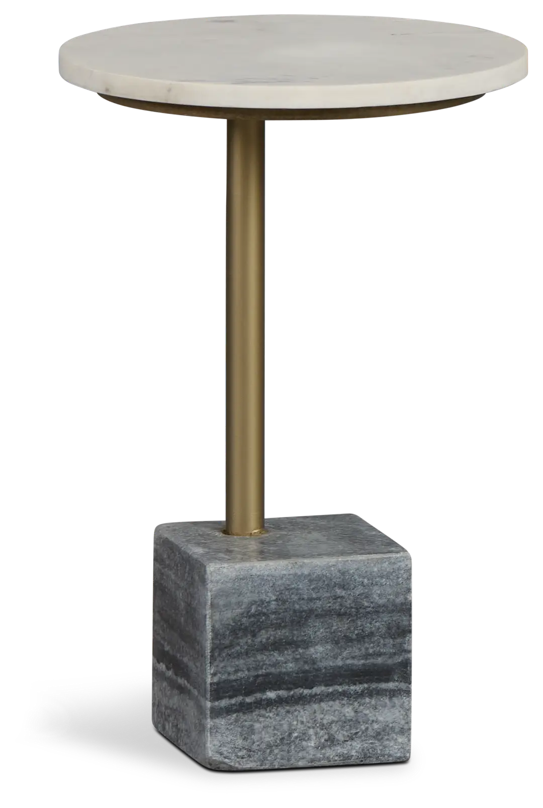 Britt White Marble Accent Table Britt White Marble Accent Table