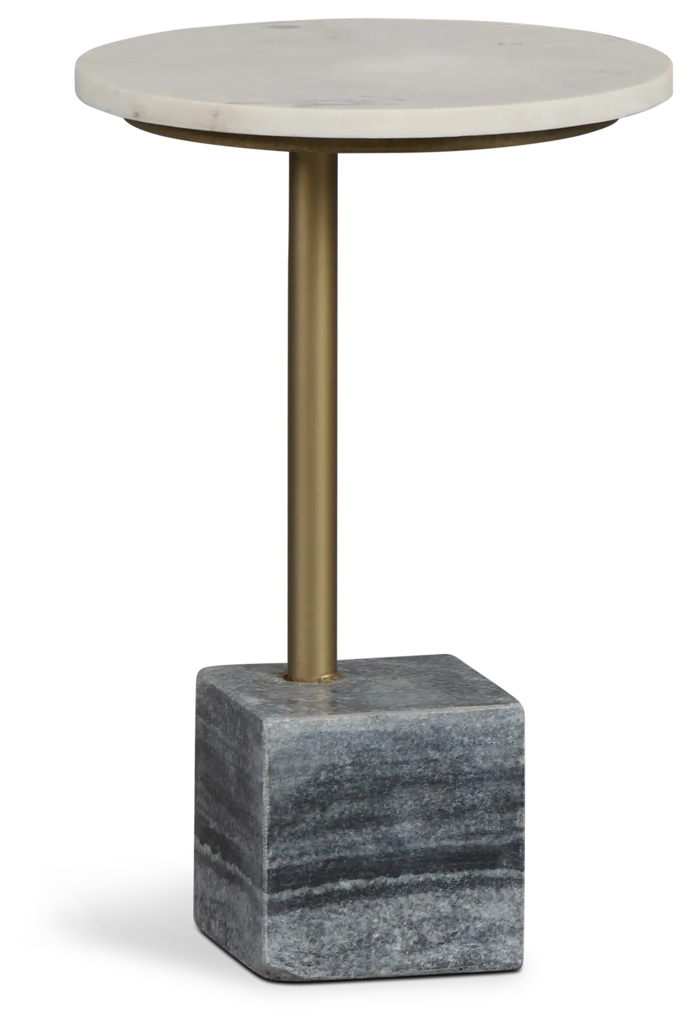 Britt White Marble Accent Table Britt White Marble Accent Table