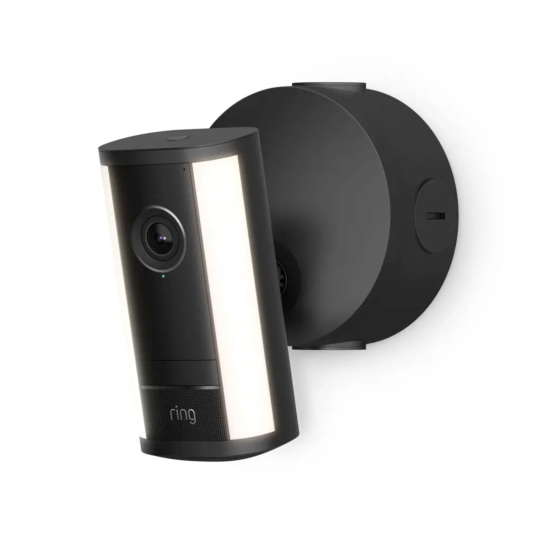 Ring Spotlight Cam Pro Poe Black Outdoor Security Cameras Ring Spotlight Cam Pro Poe Black Outdoor Security Cameras