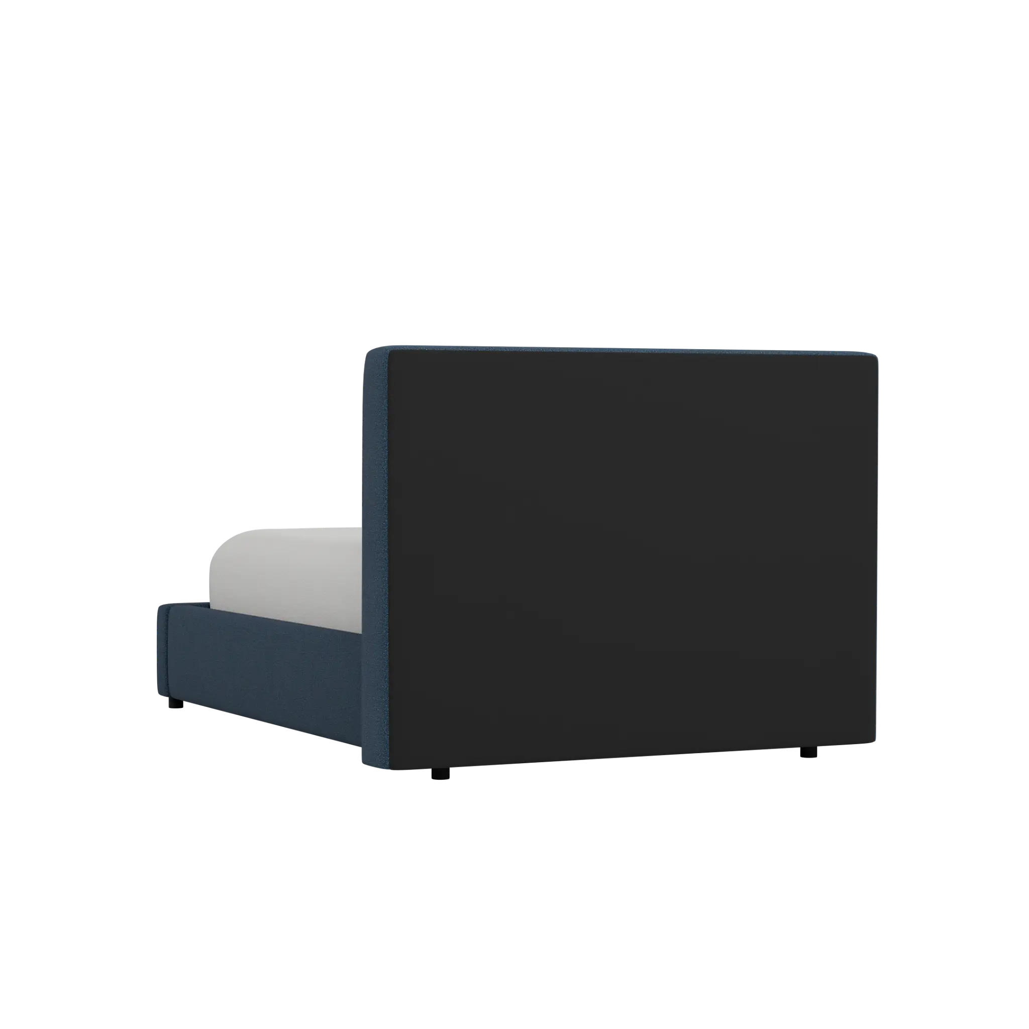 Grayton Elite Navy 44" Upholstered Platform Bed Grayton Elite Navy 44" Upholstered Platform Bed