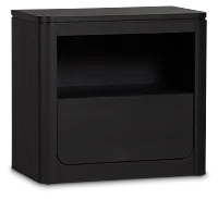Emory Black Nightstand