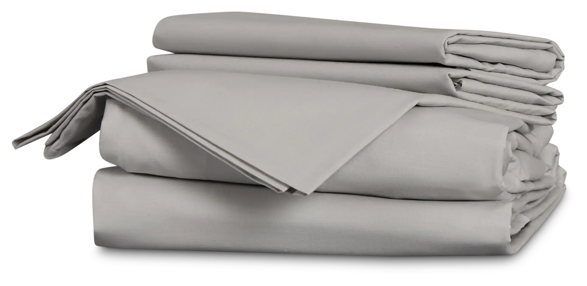 Rest & Renew Percale Cotton Gray 200 Thread Sheet Set Rest & Renew Percale Cotton Gray 200 Thread Sheet Set