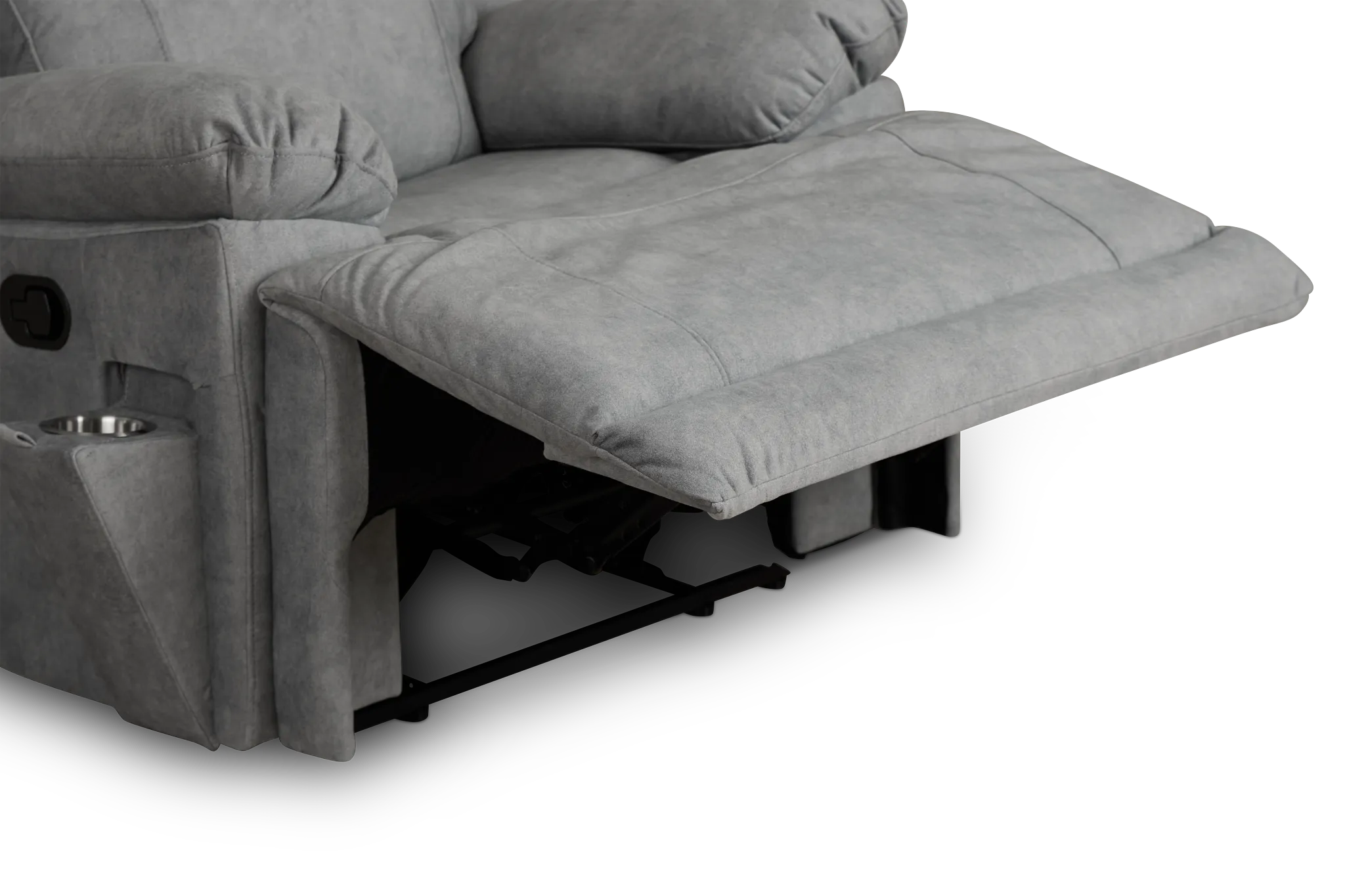 Benson Gray Micro Recliner