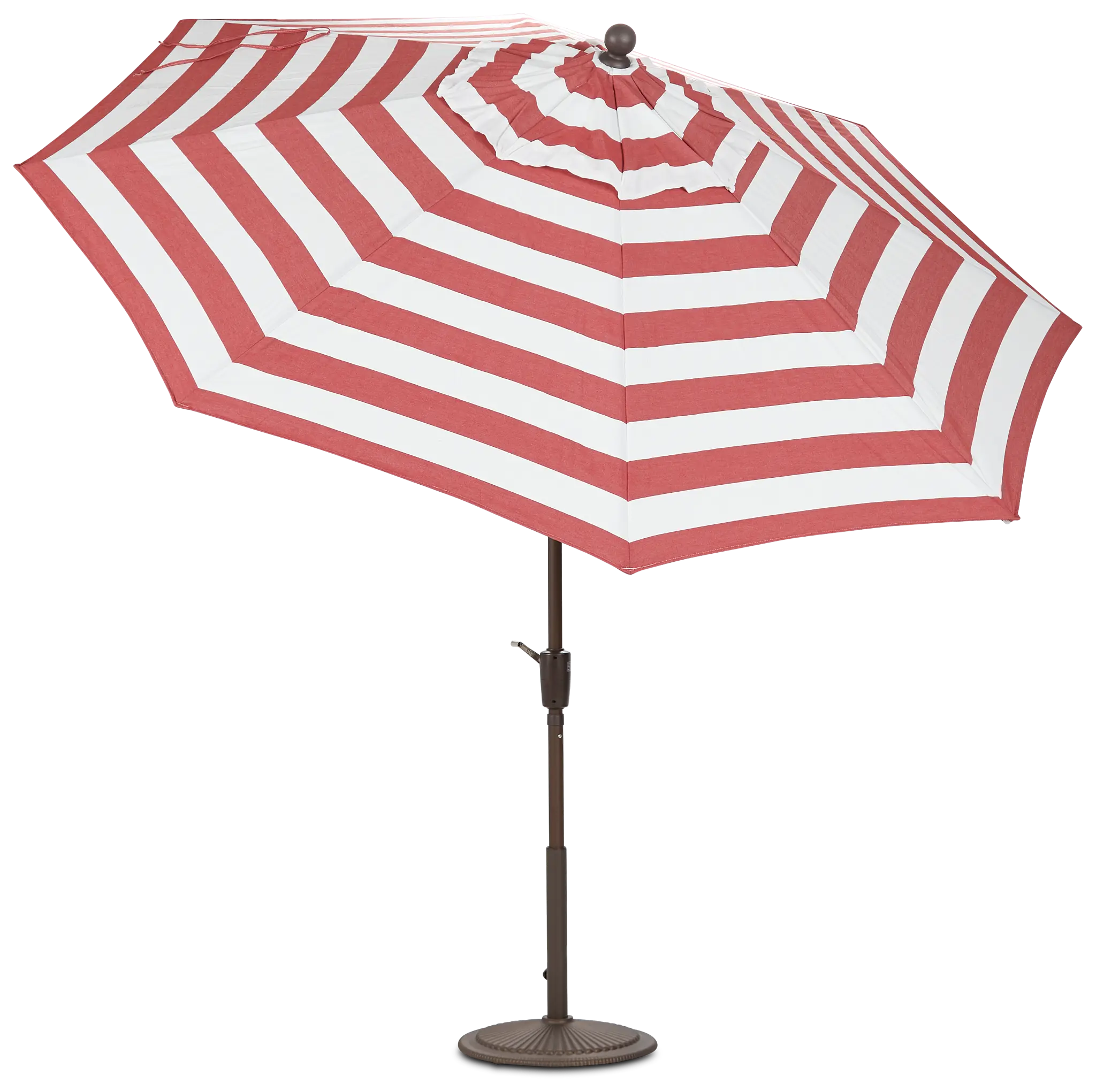 Maui Red Stripe Umbrella Set Maui Red Stripe Umbrella Set