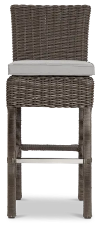 Canyon Gray Woven 30" Barstool