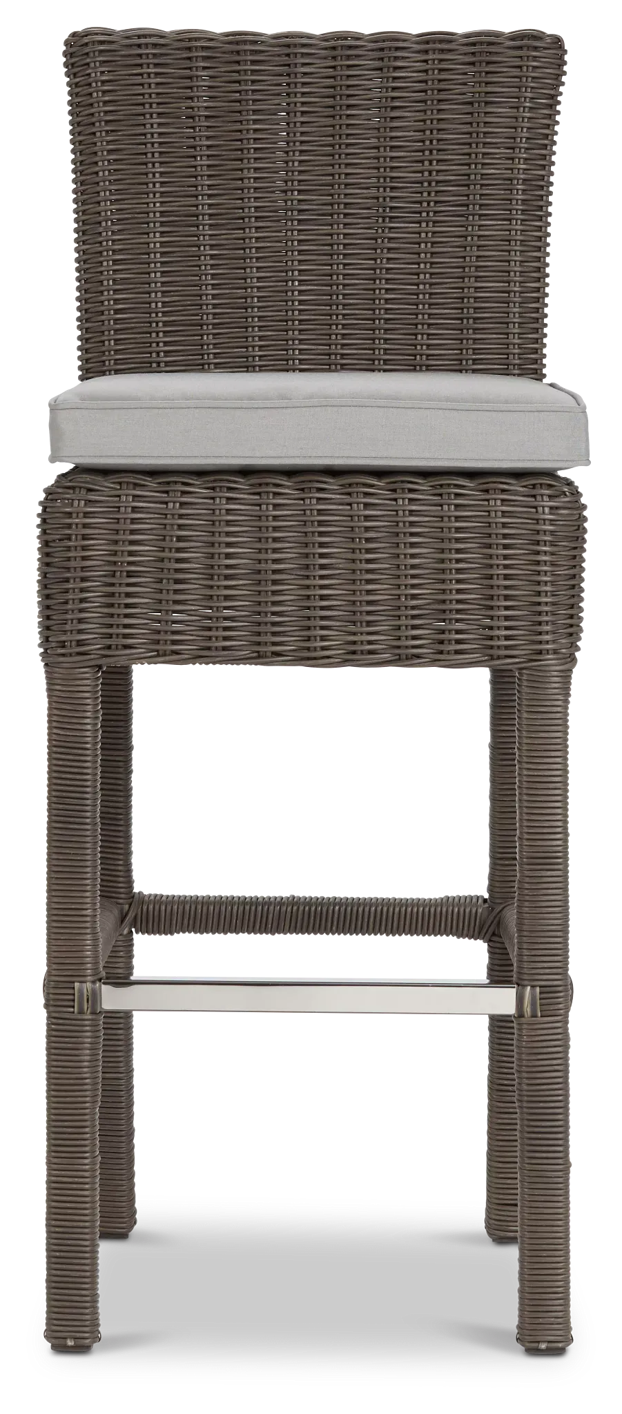 Canyon Gray Woven 30" Barstool