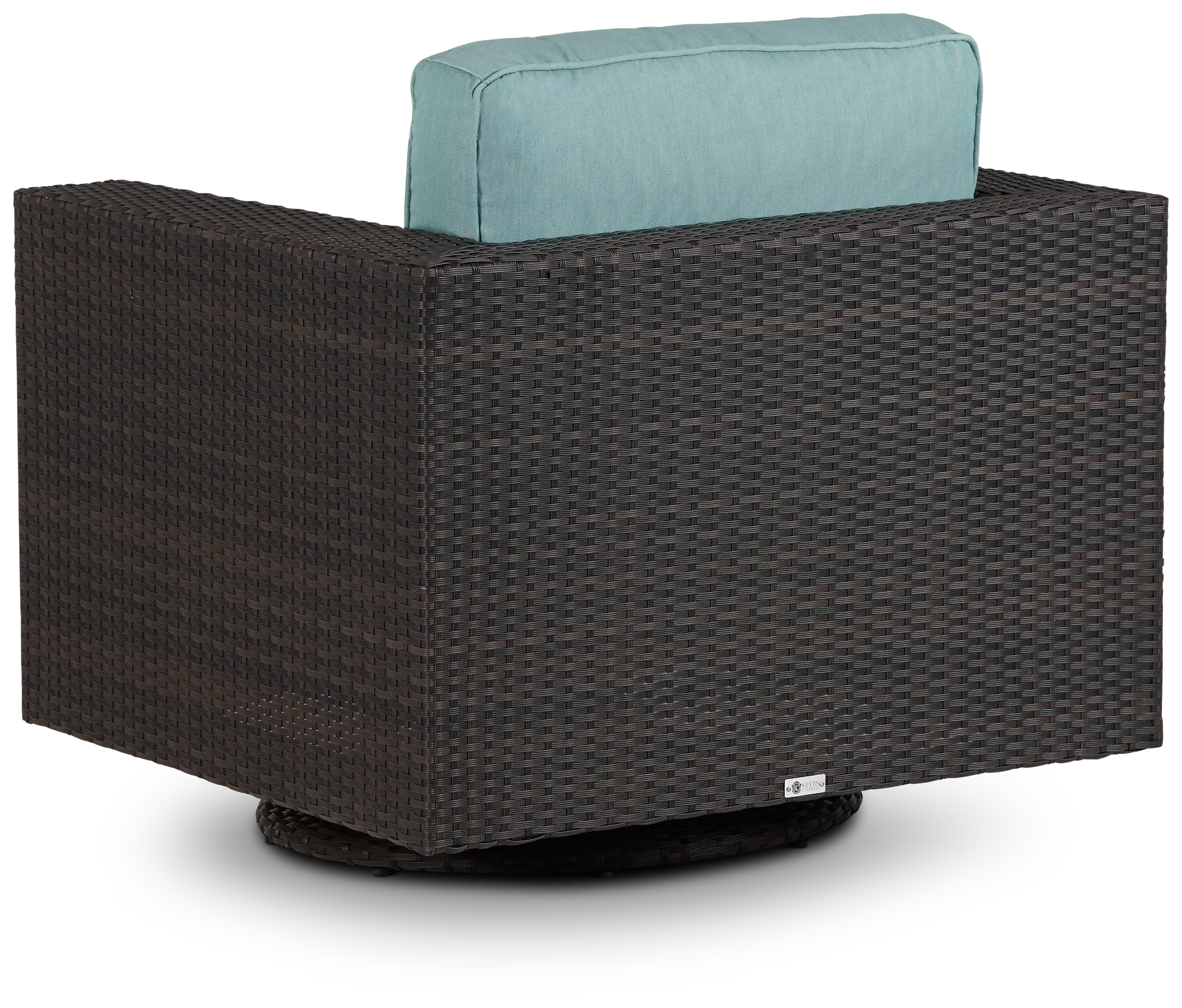 Fina Teal Swivel Chair Fina Teal Swivel Chair