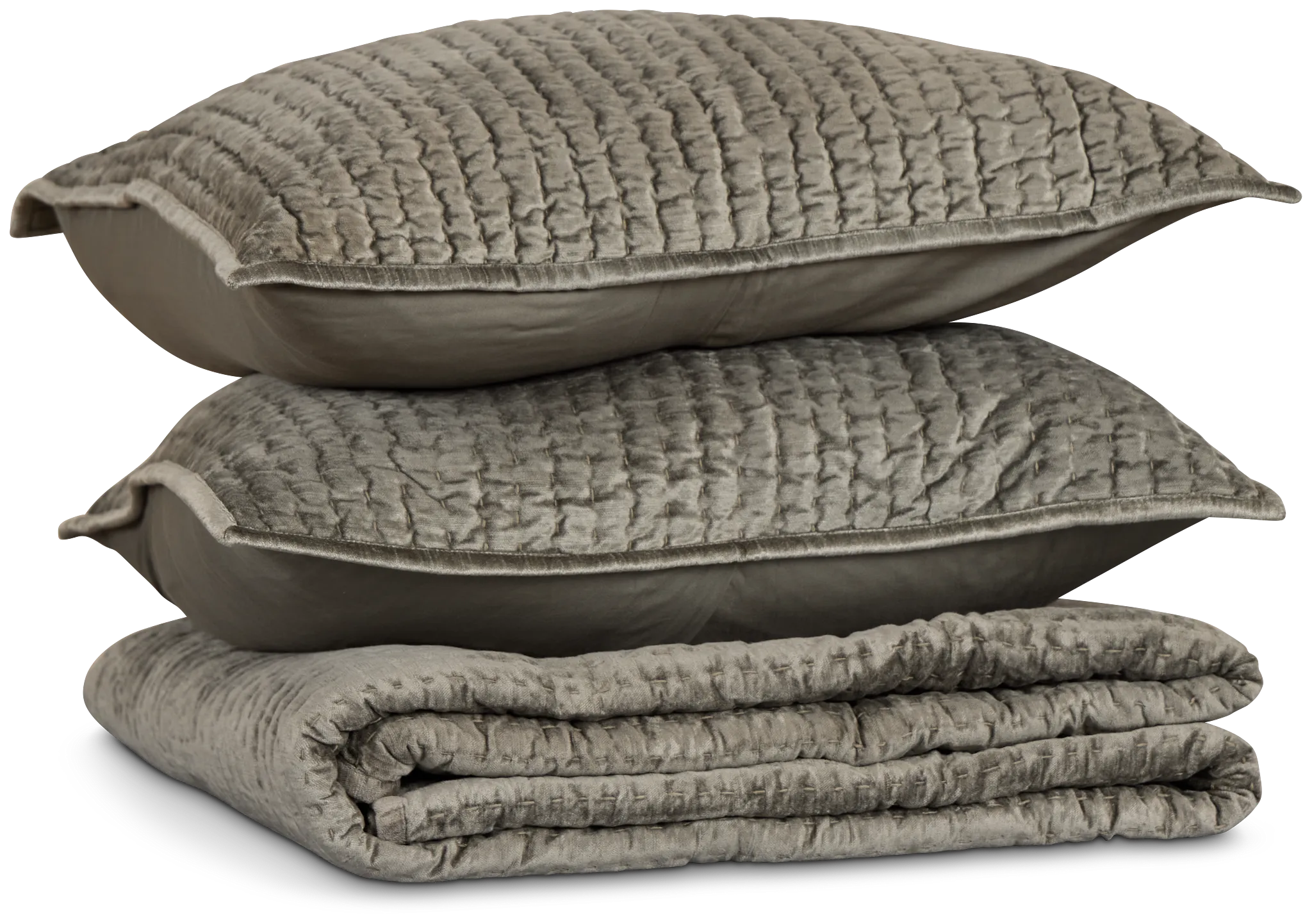 Barin Light Green Coverlet Set