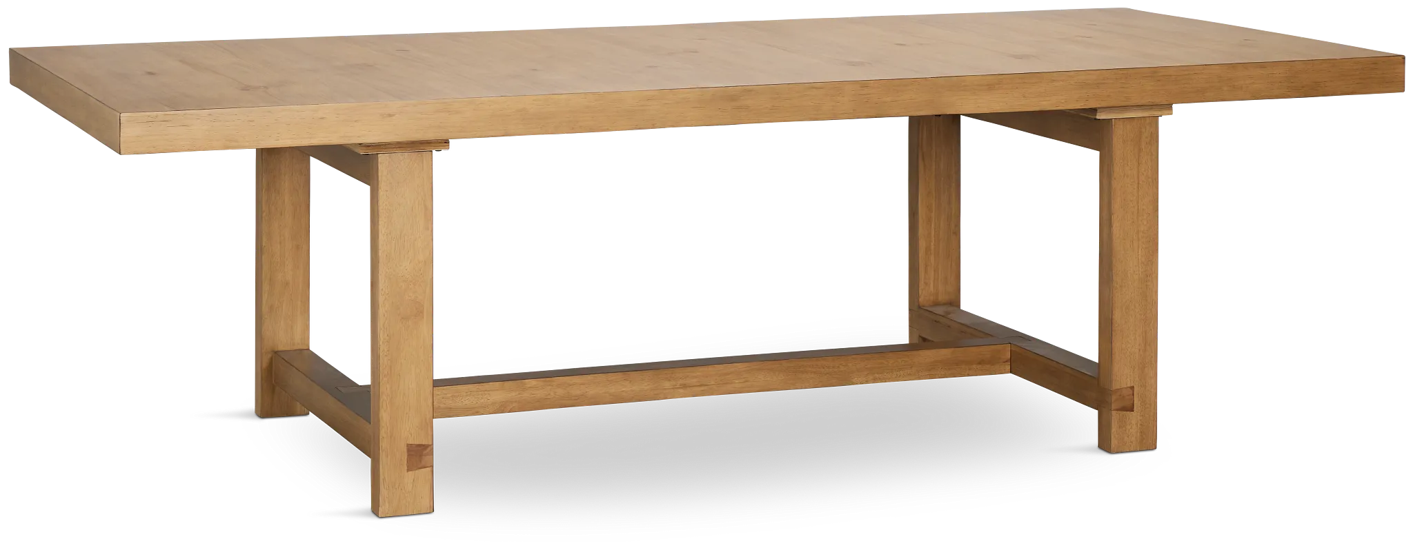 Vail Light Tone Trestle Table