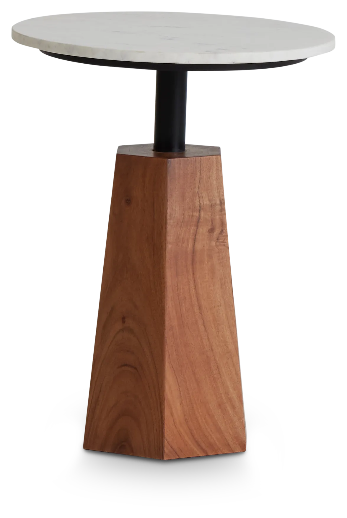 Boone White Accent Table