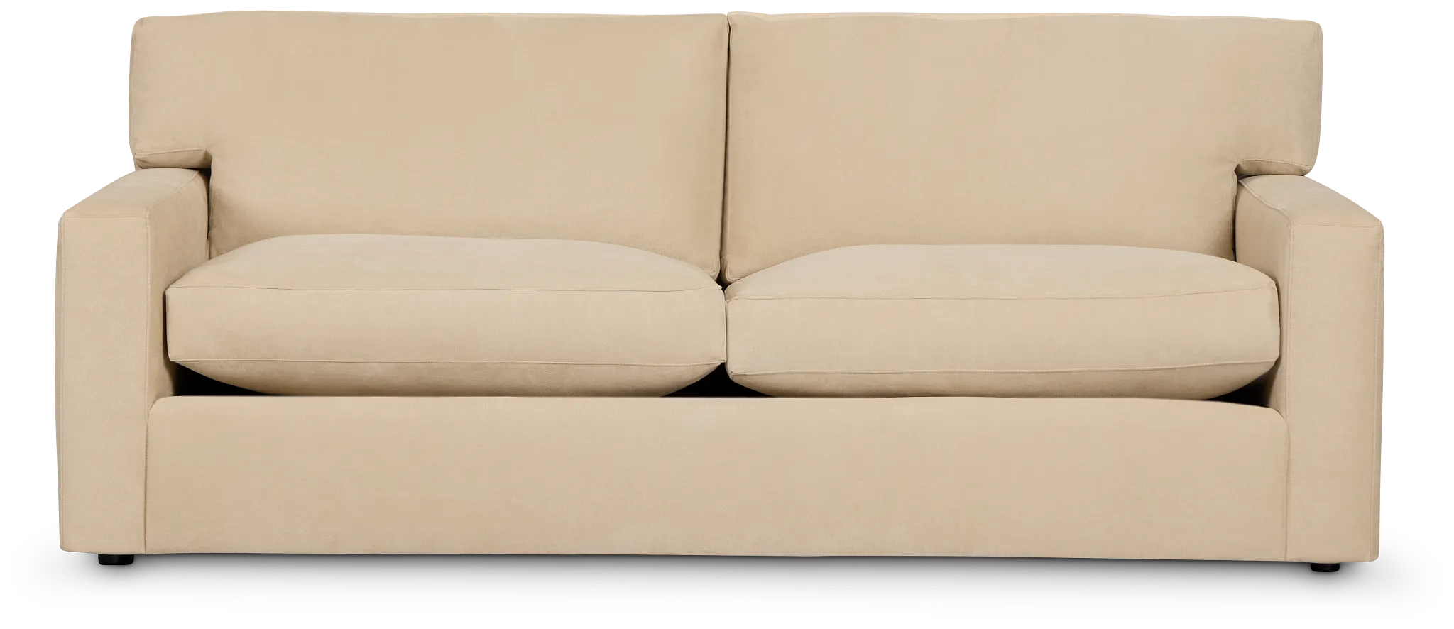 Hudson Beige Fabric Sofa