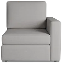 Citymod Light Gray Fabric Right Chair